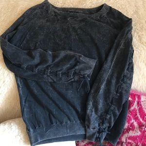 Charlotte Ronson Sweatshirt with tie detail